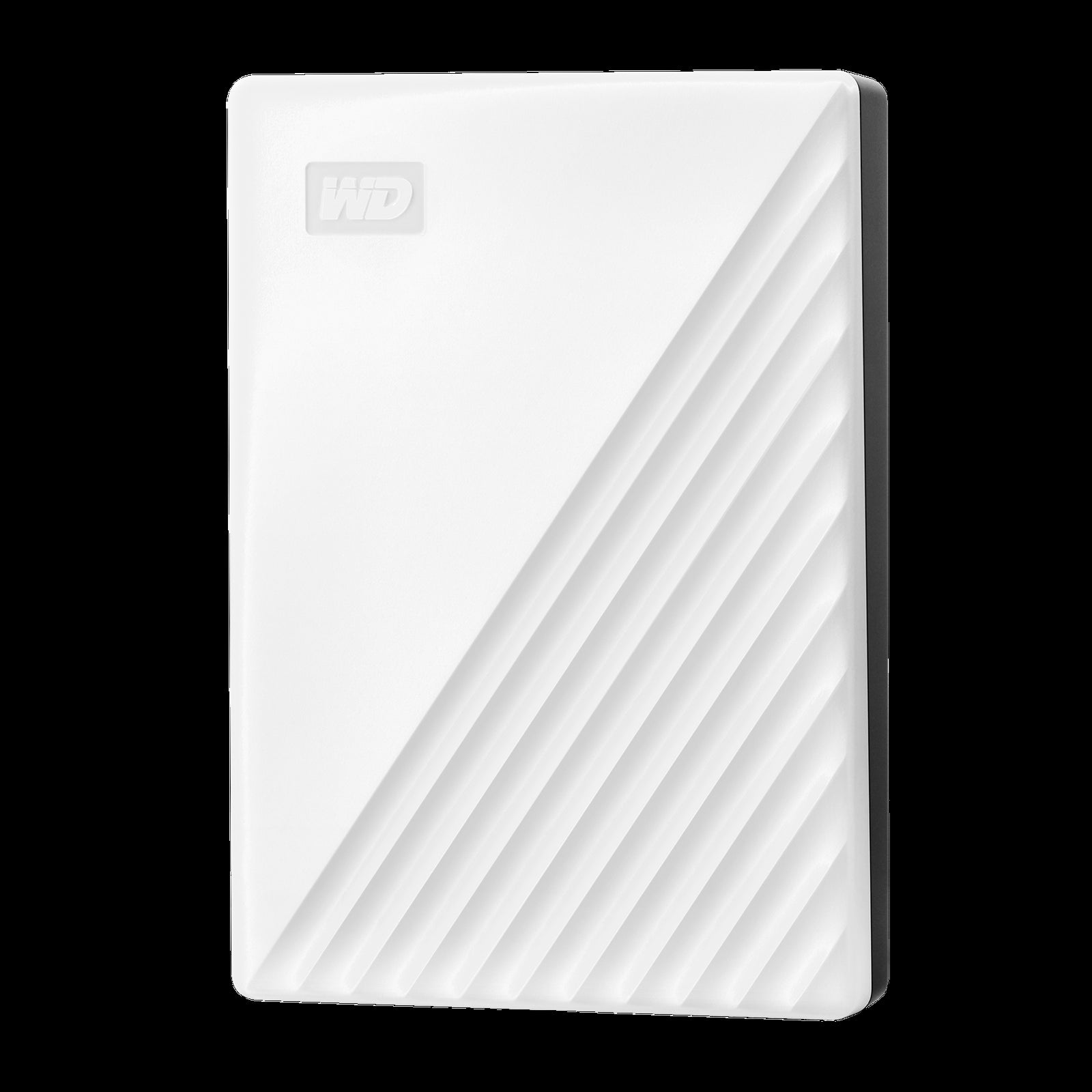 WD 4TB My Passport, Portable External Hard Drive, White - WDBPKJ0040BWT-