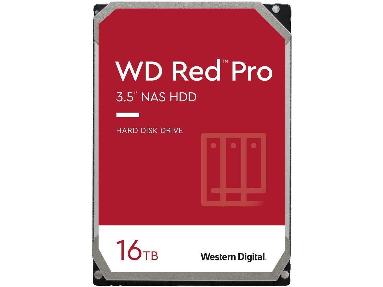 WD 16TB Hard Disk Drive 7200 RPM 512MB Cache 3.5" Internal HDD