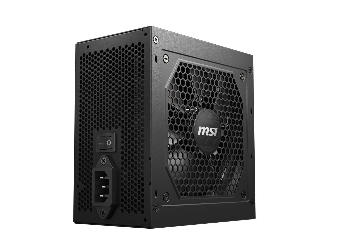MSI 750W Gold A750gl Full Modular 5.0 Gaming ATX Power Power Supply