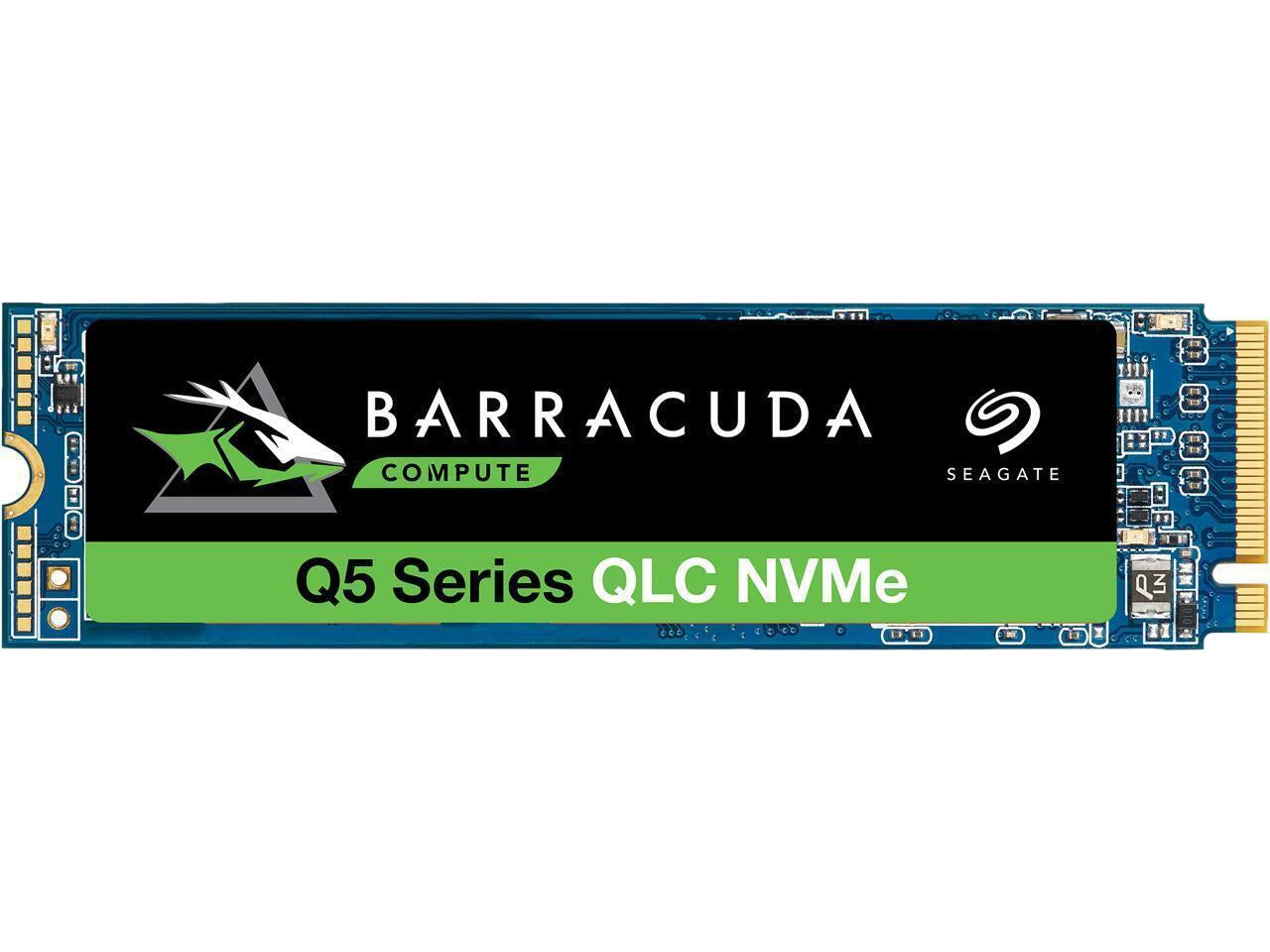 Seagate 1TB Barracuda Q5 M.2 2280 Pcie Gen3X4 Nvme 1.3 3D QLC Internal SSD