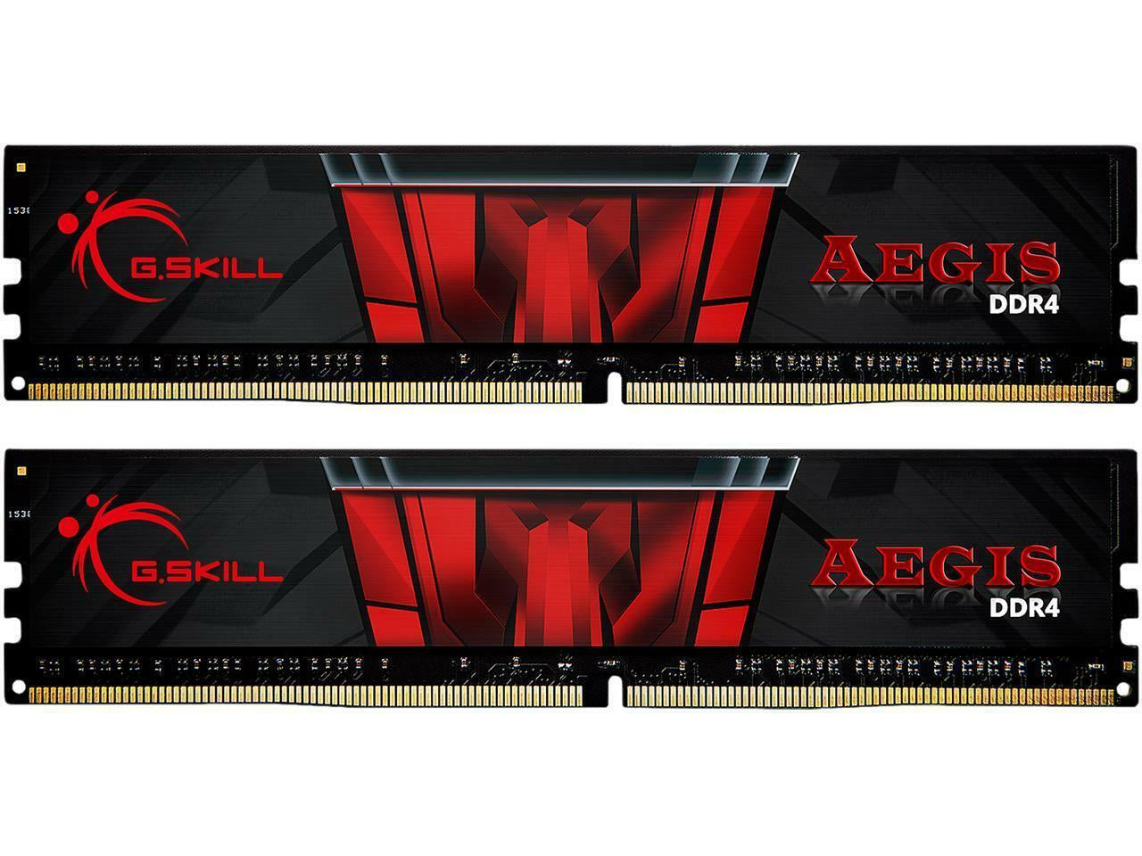 G.SKILL Aegis 16GB (2 X 8GB) 288-Pin PC RAM DDR4 3200 (PC4 25600) Intel XMP 2.0