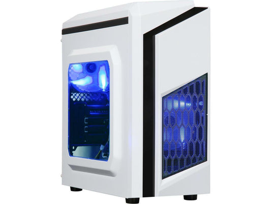 DIYPC DIY-F2-W White SPCC Micro ATX Mini Tower Computer Case