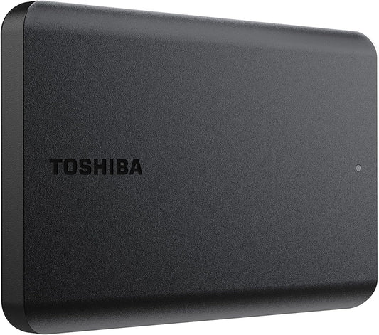 Toshiba Canvio Basics 2TB Portable External Hard Drive USB 3.0 Black - HDTB520XK3AA