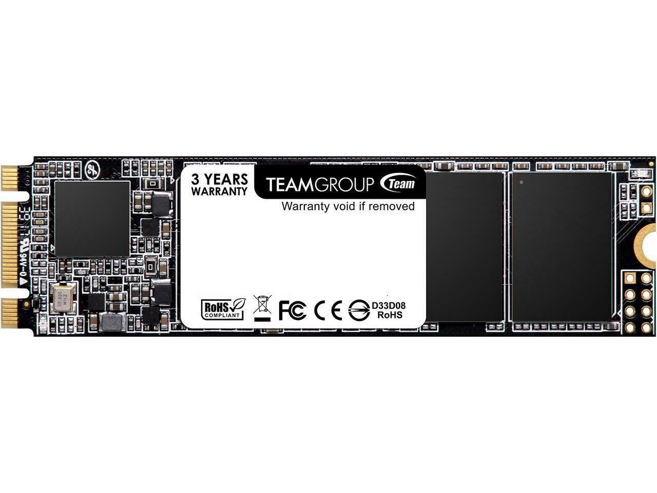 TEAMGROUP MS30 1TB SSD W/ SLC Cache 3D NAND TLC M.2 2280 SATA3 6Gb/S Internal