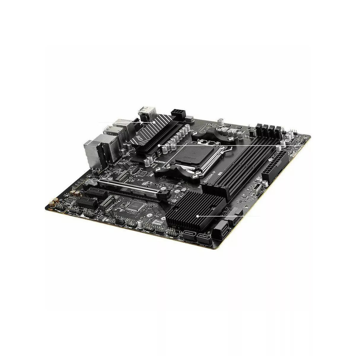MSI B650M-P Gaming AMD B650 Chipset Socket AM5 Micro ATX Ryzen 7 Processor Supported 192 GB DDR5 SDRAM Maximum RAM Desktop Motherboard