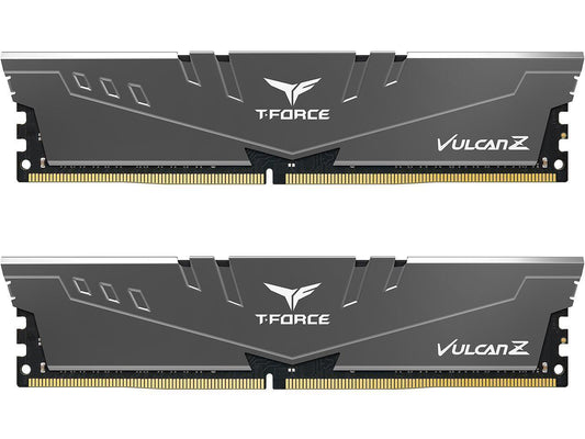 Team T-FORCE VULCAN Z 16GB (2 X 8GB) DDR4 3200 PC Ram Intel XMP 2.0 Memory