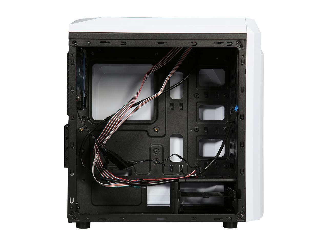 DIYPC DIY-F2-W White SPCC Micro ATX Mini Tower Computer Case