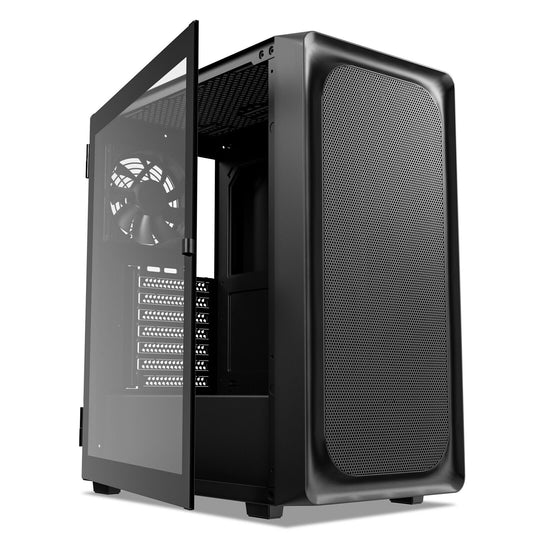 DARKROCK EC2 Black Micro-Atx Mid Tower PC Case Supports 40 Graphics Cards