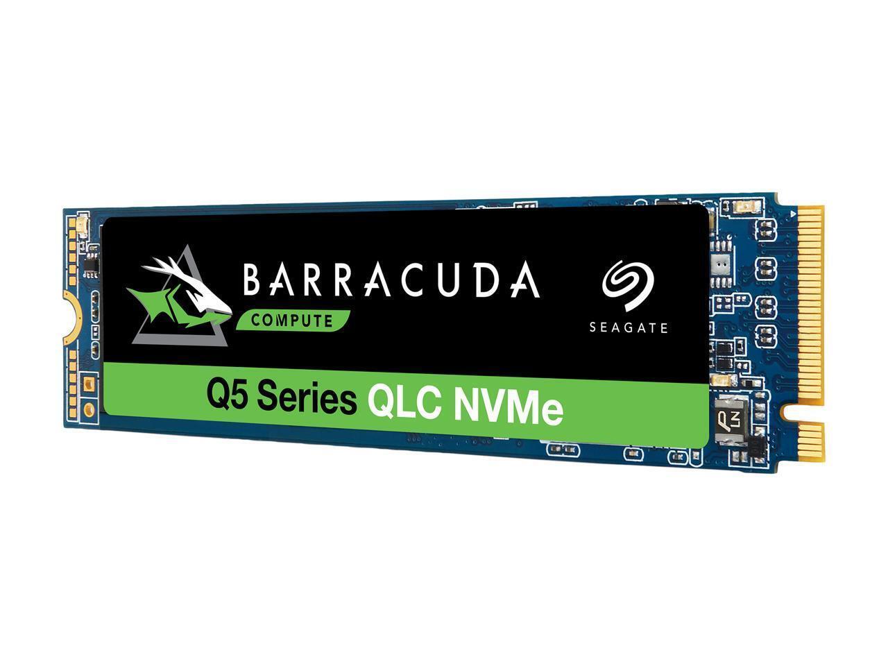 Seagate 1TB Barracuda Q5 M.2 2280 Pcie Gen3X4 Nvme 1.3 3D QLC Internal SSD