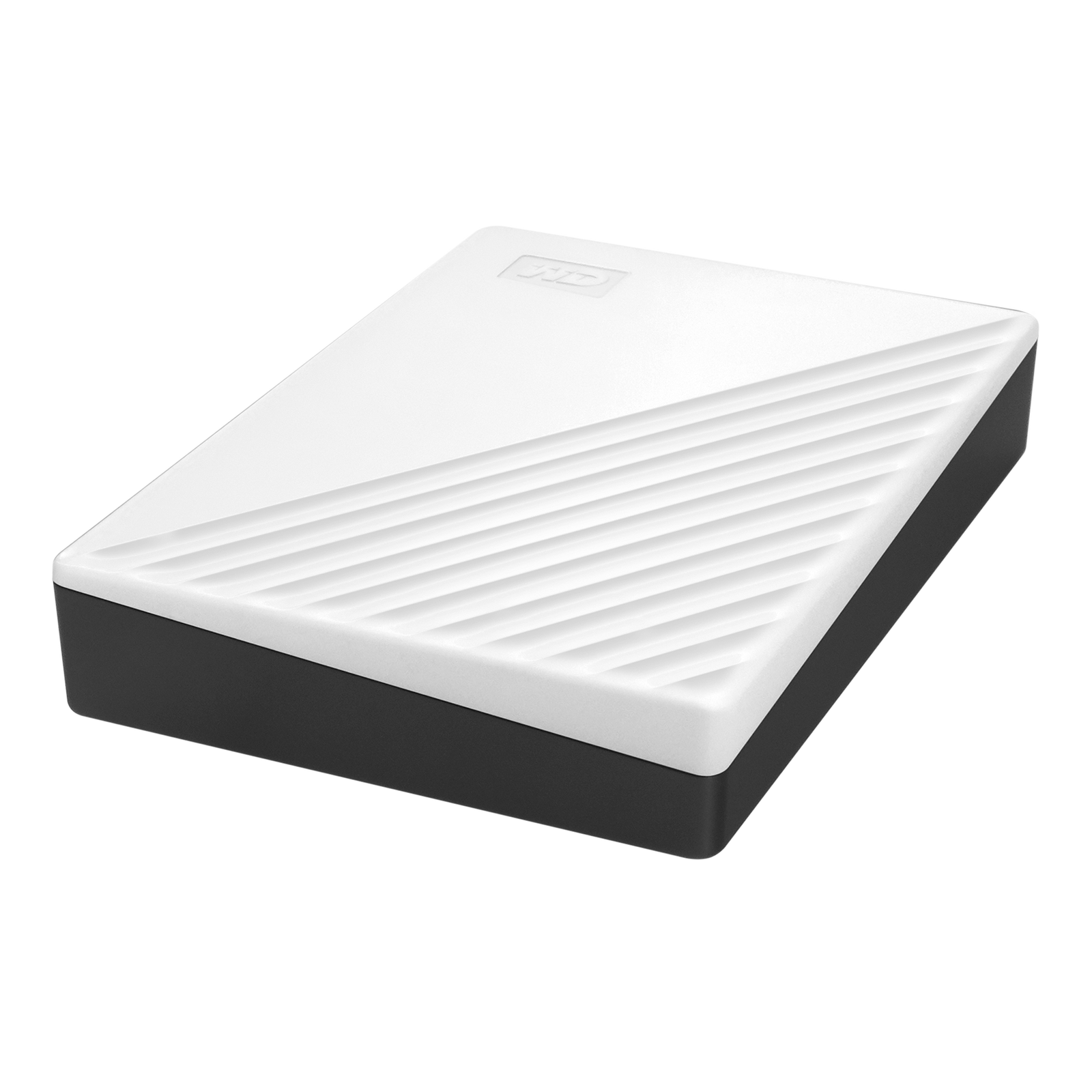 WD 4TB My Passport, Portable External Hard Drive, White - WDBPKJ0040BWT-