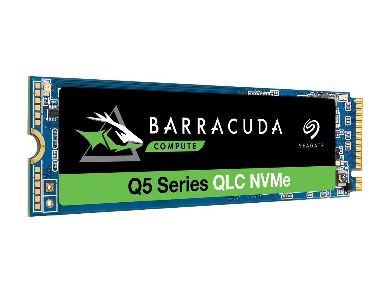 Seagate 1TB Barracuda Q5 M.2 2280 Pcie Gen3X4 Nvme 1.3 3D QLC Internal SSD